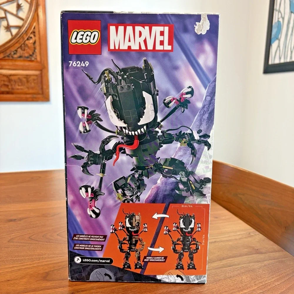 LEGO Marvel Venomized Groot Sealed but DAMAGED BOX 76429
